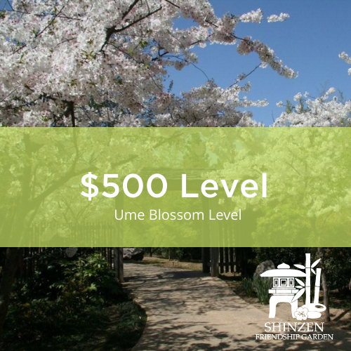 $500 Ume Blossom Level Sponsorship