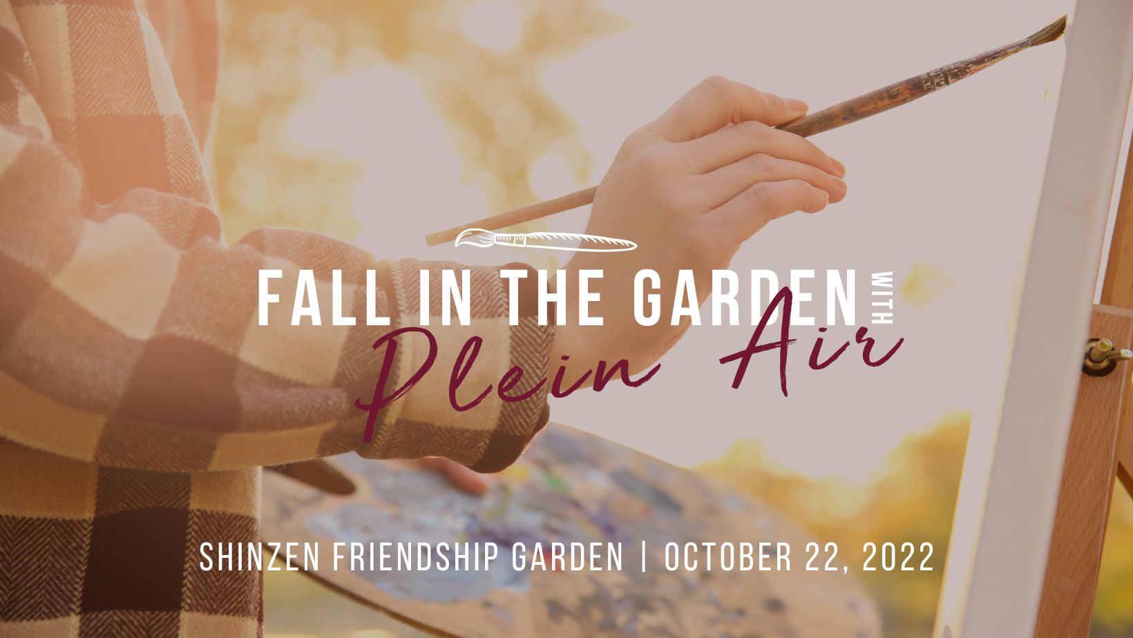 Fall in the Garden with Plein Air Artist in Garden
