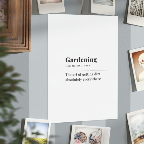 Gardening Definition Unframed Prints - Image 18