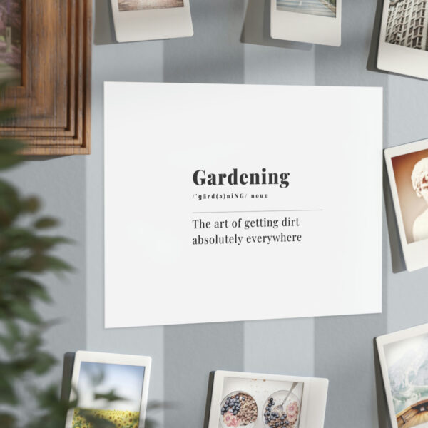 Gardening Definition Unframed Prints - Image 72