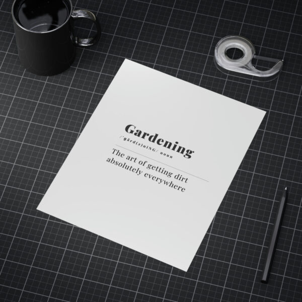 Gardening Definition Unframed Prints - Image 53