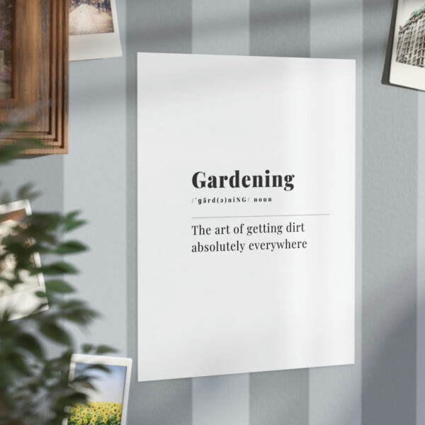 Gardening Definition Unframed Prints - Image 54