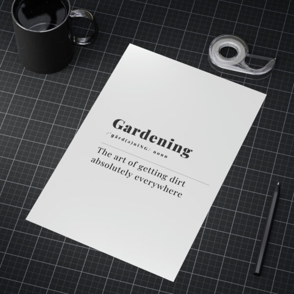 Gardening Definition Unframed Prints - Image 56