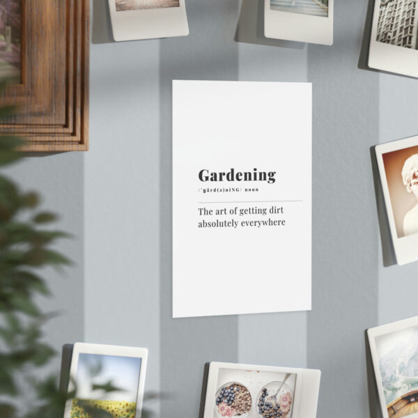 Gardening Definition Unframed Prints - Image 12