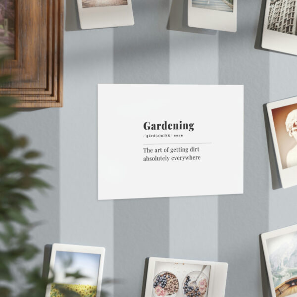 Gardening Definition Unframed Prints - Image 66
