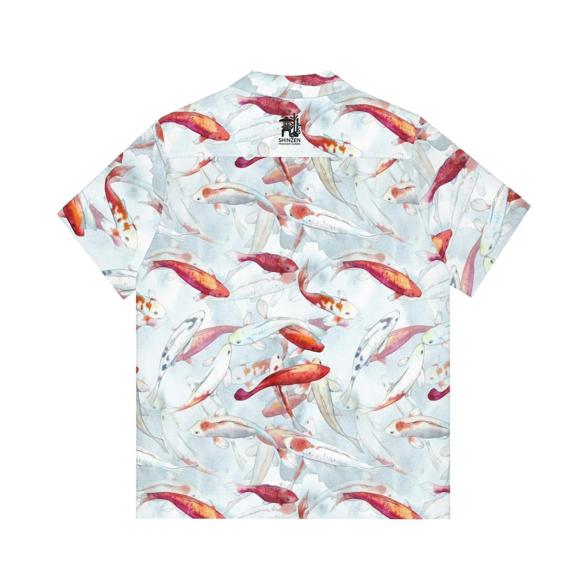 Koi Fish Men’s Hawaiian Shirt | Shinzen Garden