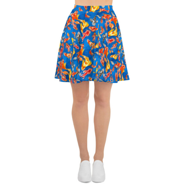 Koi Fish All Over Print Skirt