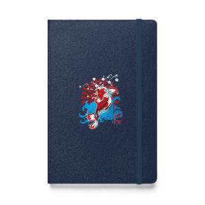 Koi Hardcover bound notebook