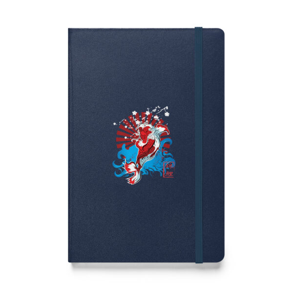 Koi Hardcover bound notebook
