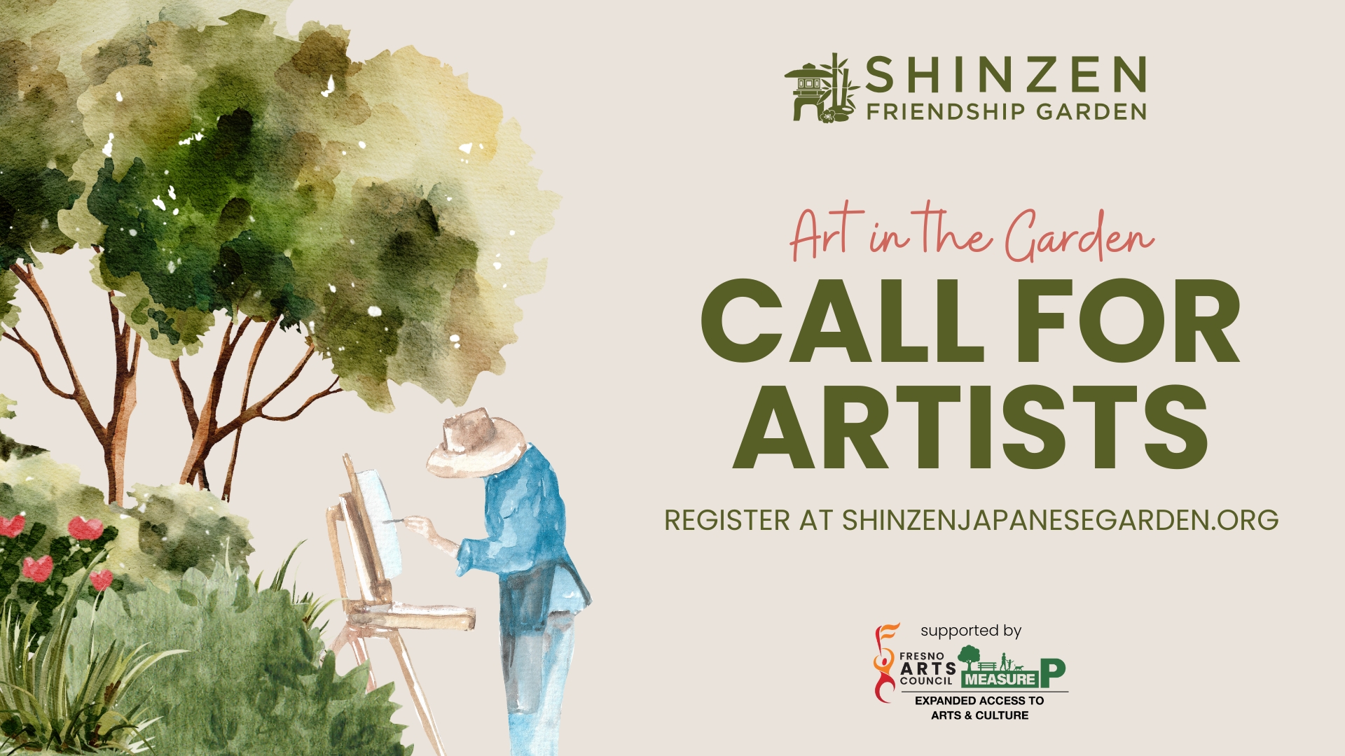 art in the garden 2025 call for artists 