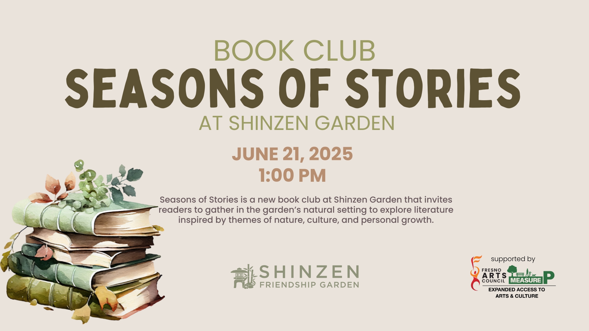 Seasons of Stories Book Club Launch