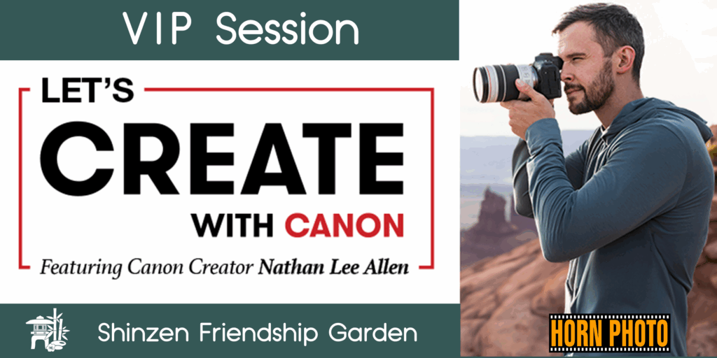 Canon Creator Event at Shizen Garden