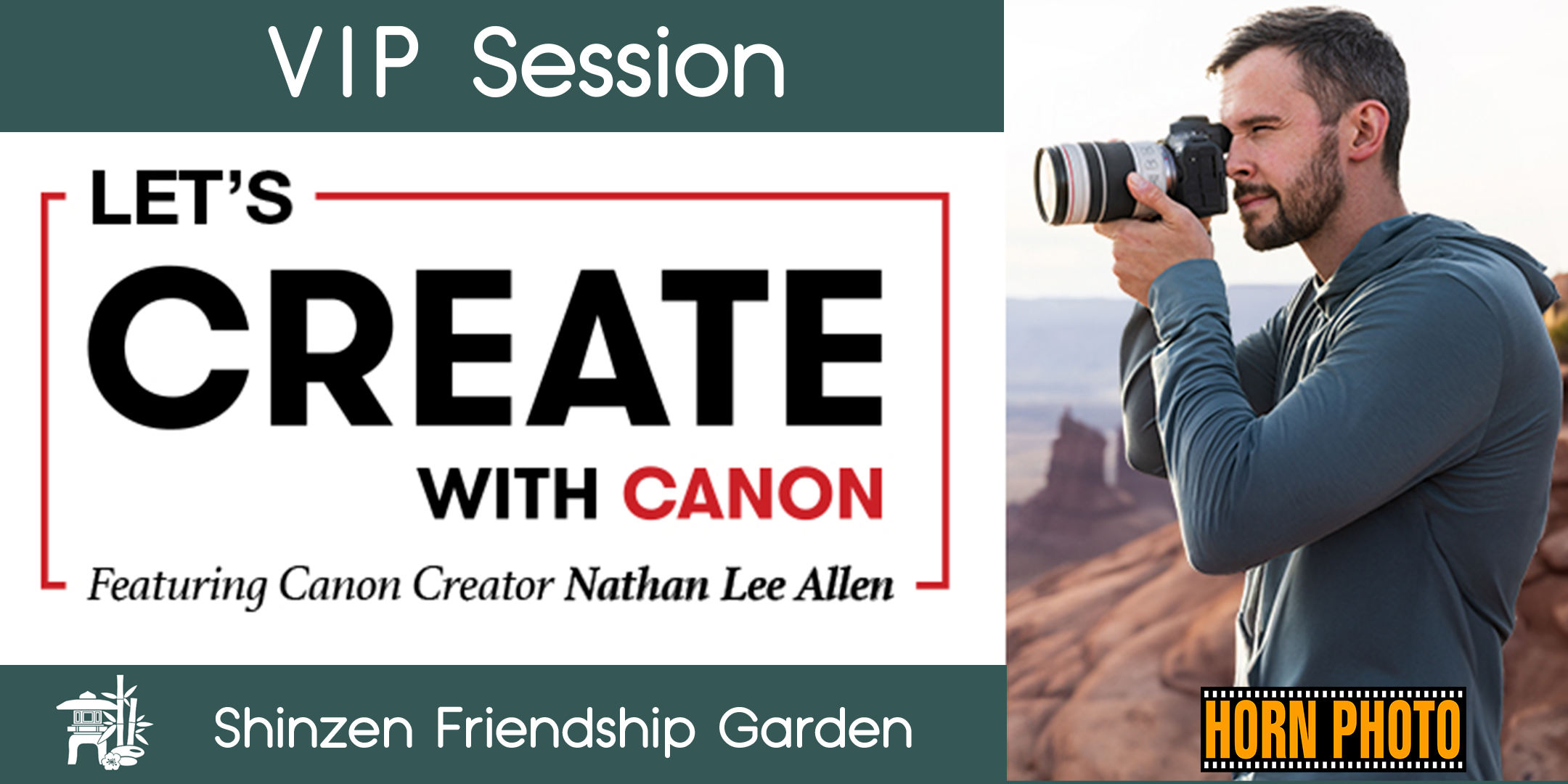 Canon Creator Event at Shizen Garden
