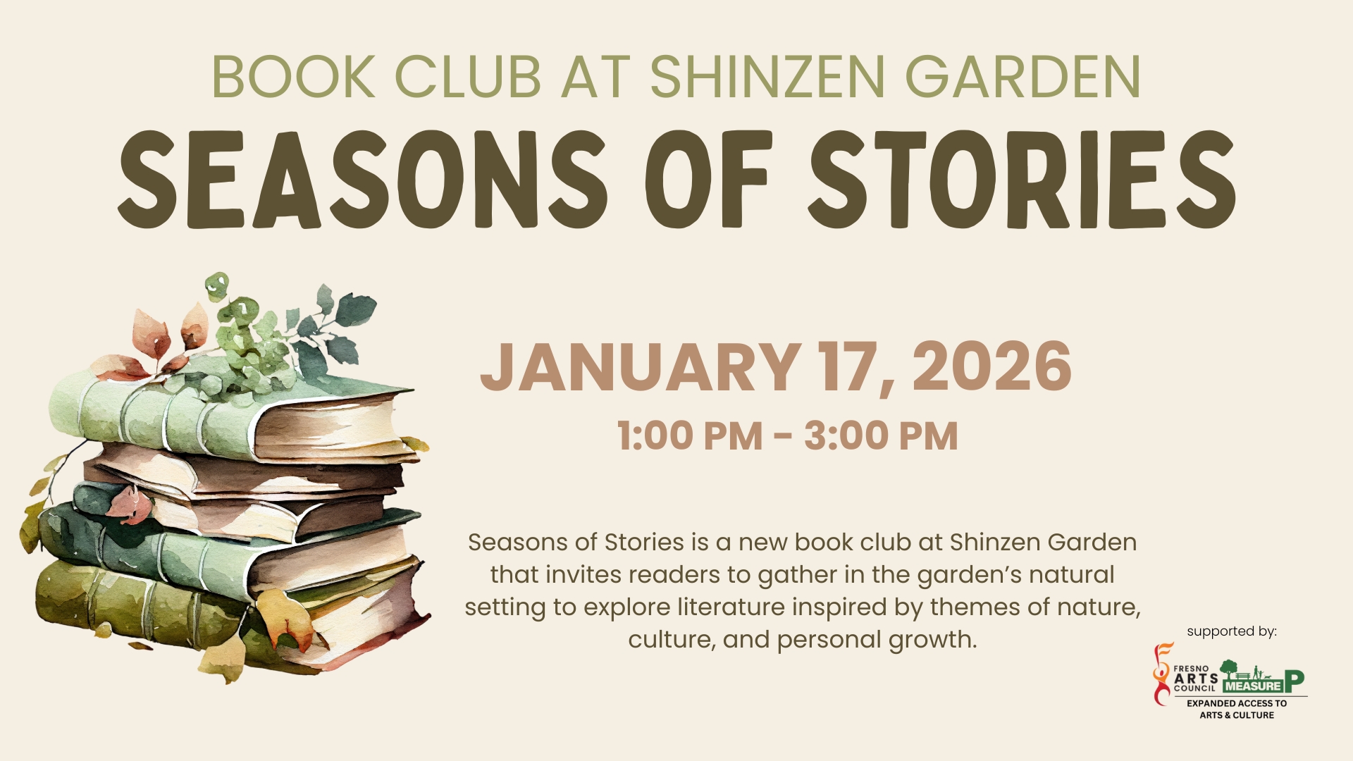 jan 2026 season of stories bookclub meeting