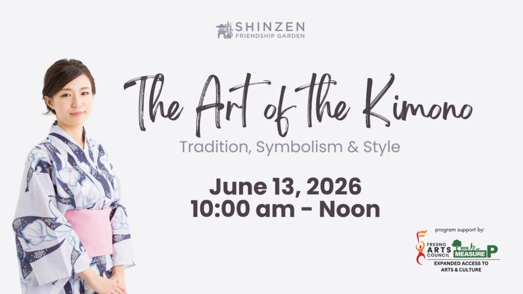 the art of the kimono on june 13 2026 at shinzen garden