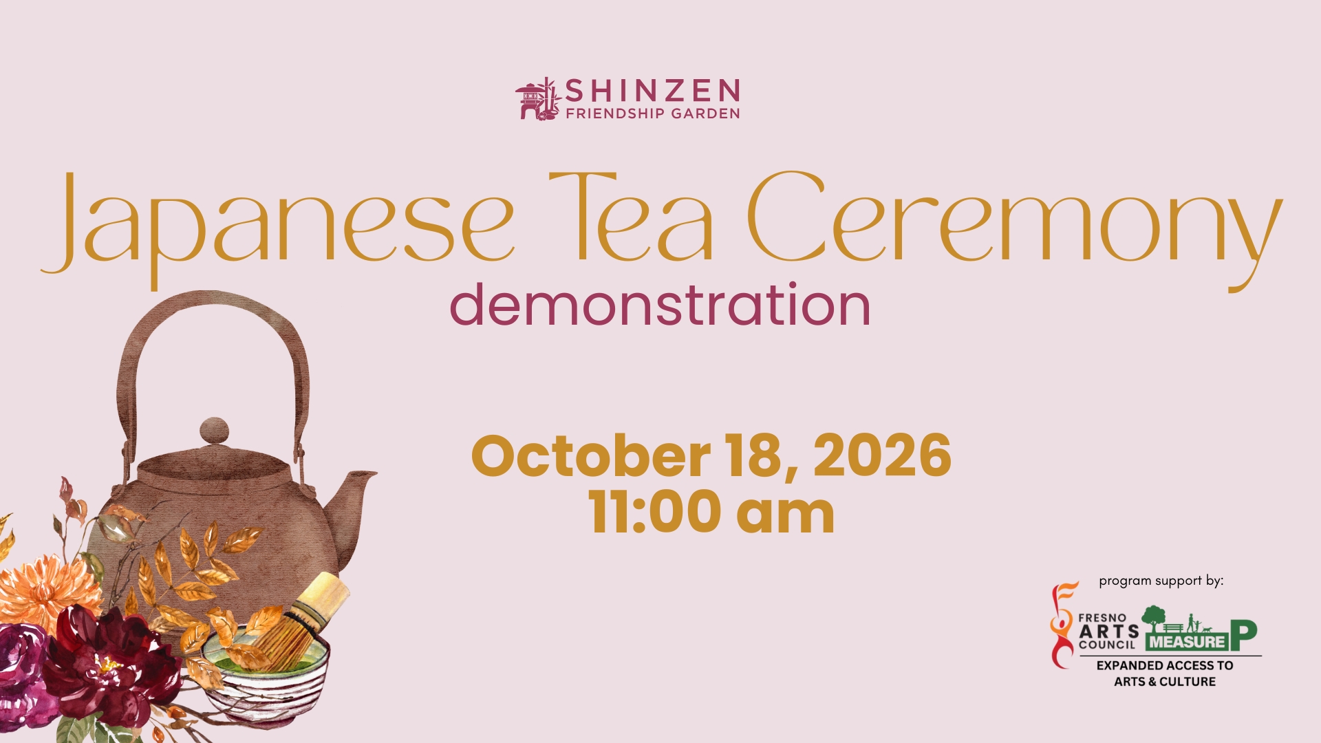 Japanese Tea Ceremony Demonstration