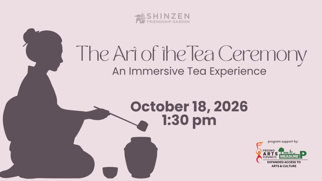 THE ART OF THE TEA CEREMONY - AN IMMERSIVE TEA EXPERIENCE ON OCT 18