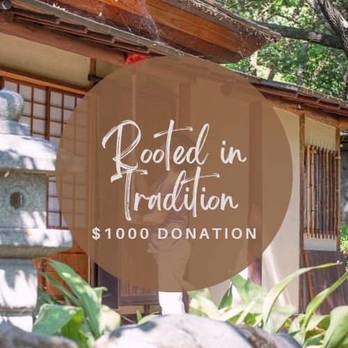 rooted in tradition 1000 dollar donation